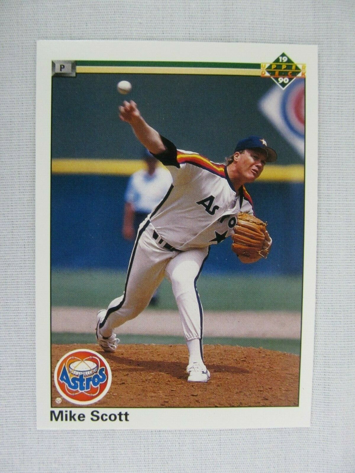 Mike Scott Houston Astros 1990 Upper Deck Baseball Card 125 - Baseball ...