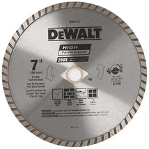 DEWALT Diamond Blade for Masonry, 7-Inch (DW4712B) - $24.13