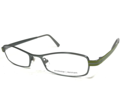 Prodesign Denmark Eyeglasses Frames 1170 c.6521 Gray Green Rectangular 50-17-130 - $111.99