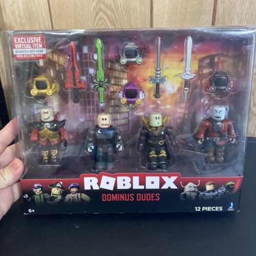 Roblox Action Collection - Dominus Dudes Four Figure Pack Includes ...