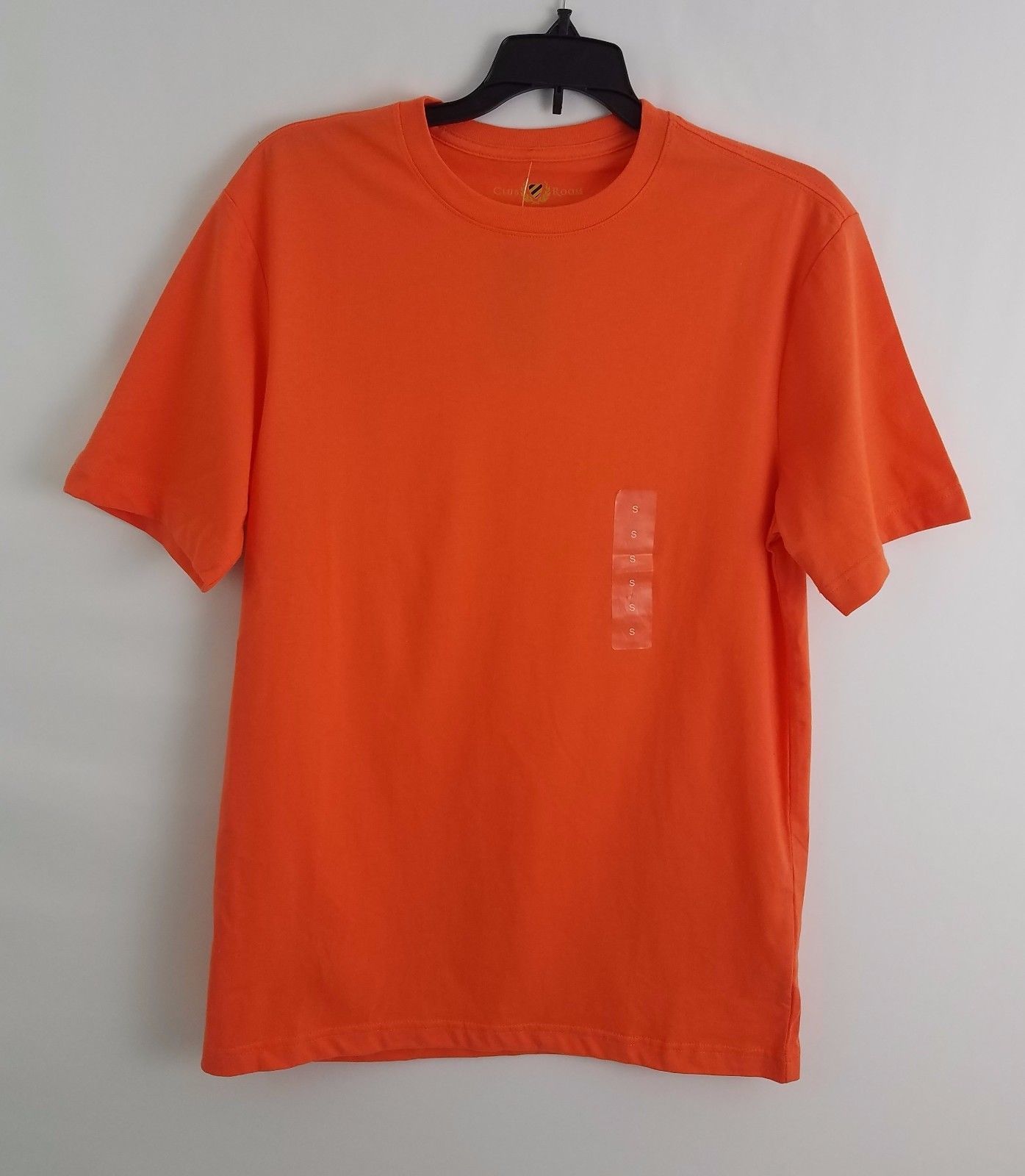 Club Room Men's Paxton Crew Neck T-Shirt Ponkan Orange - T-Shirts, Tank ...