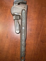 Vintage Craftsman USA 10" Heavy Duty Pipe Wrench Guaranteed 5566 Circle Y - $25.50
