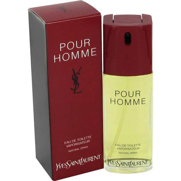 Yves Saint Laurent YSL Pour Homme Cologne 3.3 Oz Eau De Toilette Spray ...