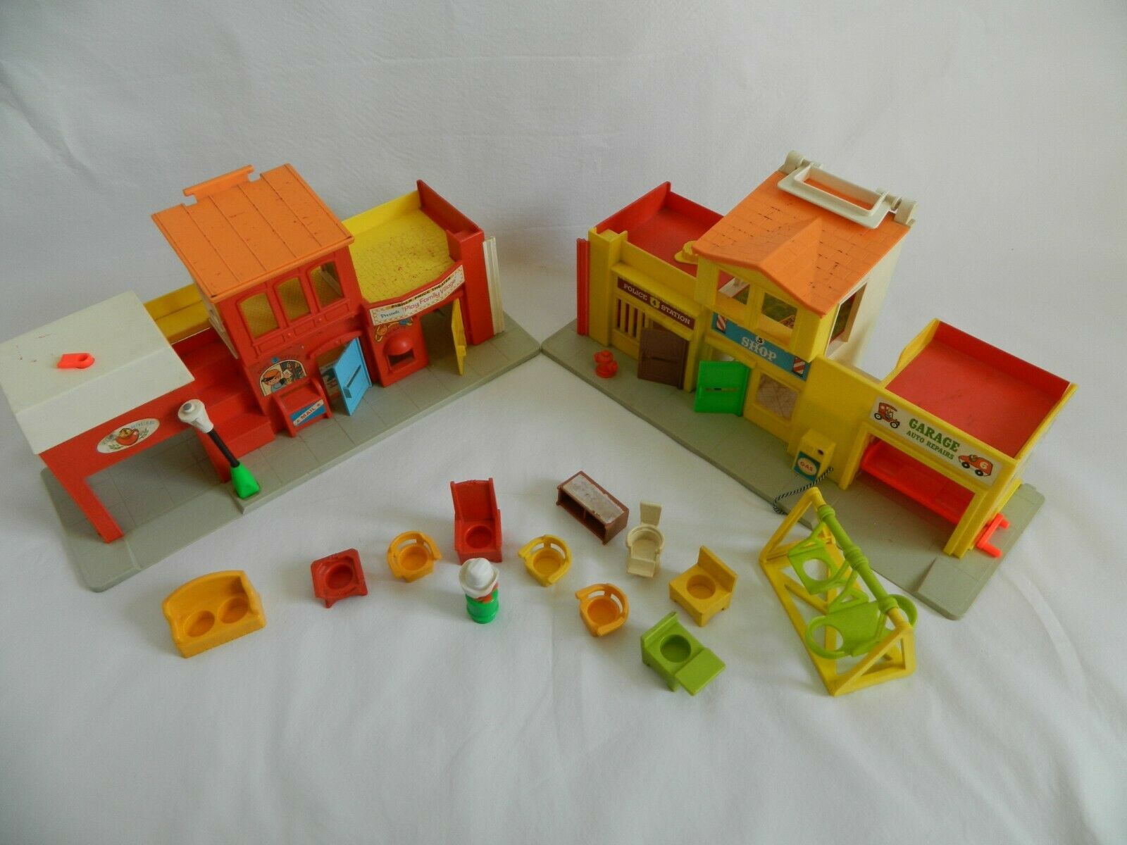 wooden fisher price figures