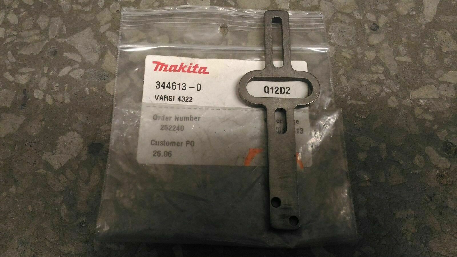 Makita Slider 4322 4323 4324 4326 3446130 Jigsaw Blade Clamp Light