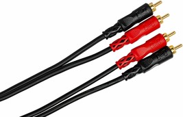Hosa CRA-201AU Dual RCA Phono Cable - 1M CABLE - NEW - PERFECT CIRCUIT - $12.82