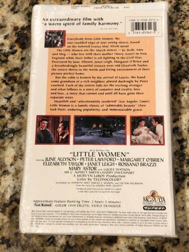 Vintage Little Women Vhs Clamshell Case Still Sealed BRAND NEW - VHS Tapes