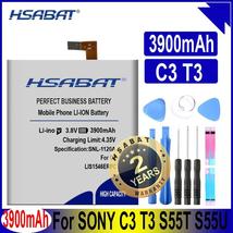 Hsabat 3900mAh LIS1546ERPC Battery For Sony Xperia C3 T3 S55T S55U D2502 D2533 M - $19.30