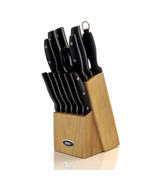 MEGA-69529.14 Oster Granger 14 Piece Stainless Steel Cutlery Set with Bl... - $69.30