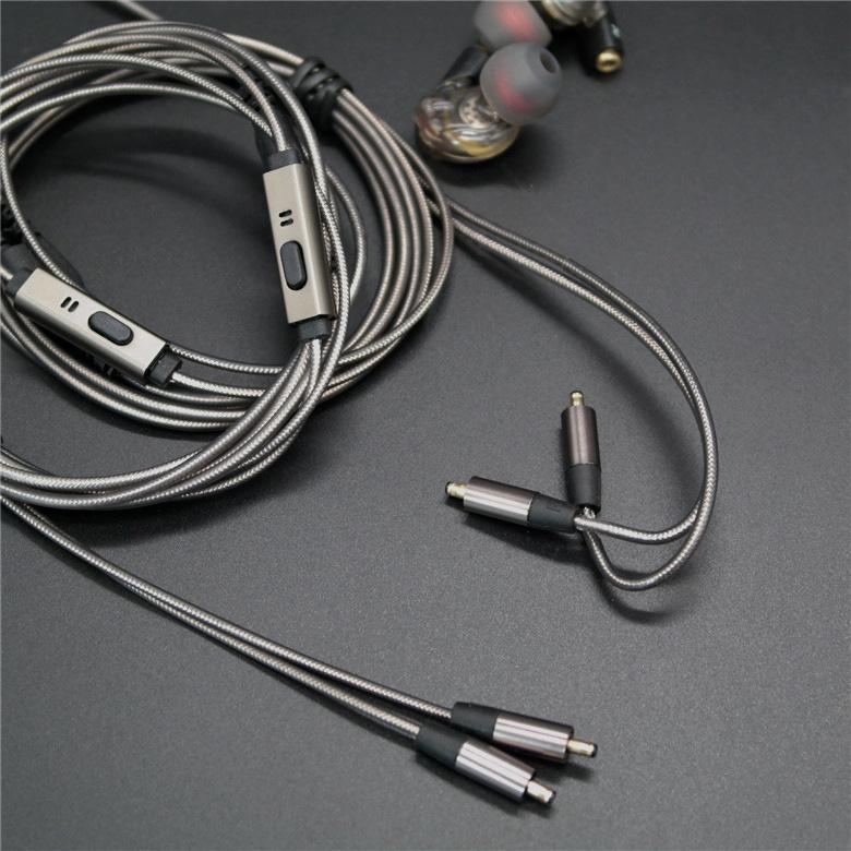 Pluggable headphone wire rod DIY fever upgrading and replacement line
