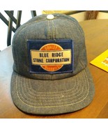 Vintage Blue Jean Patch Hat Made In Korea By Cardinal Cap And Jacket Company Out - $93.49