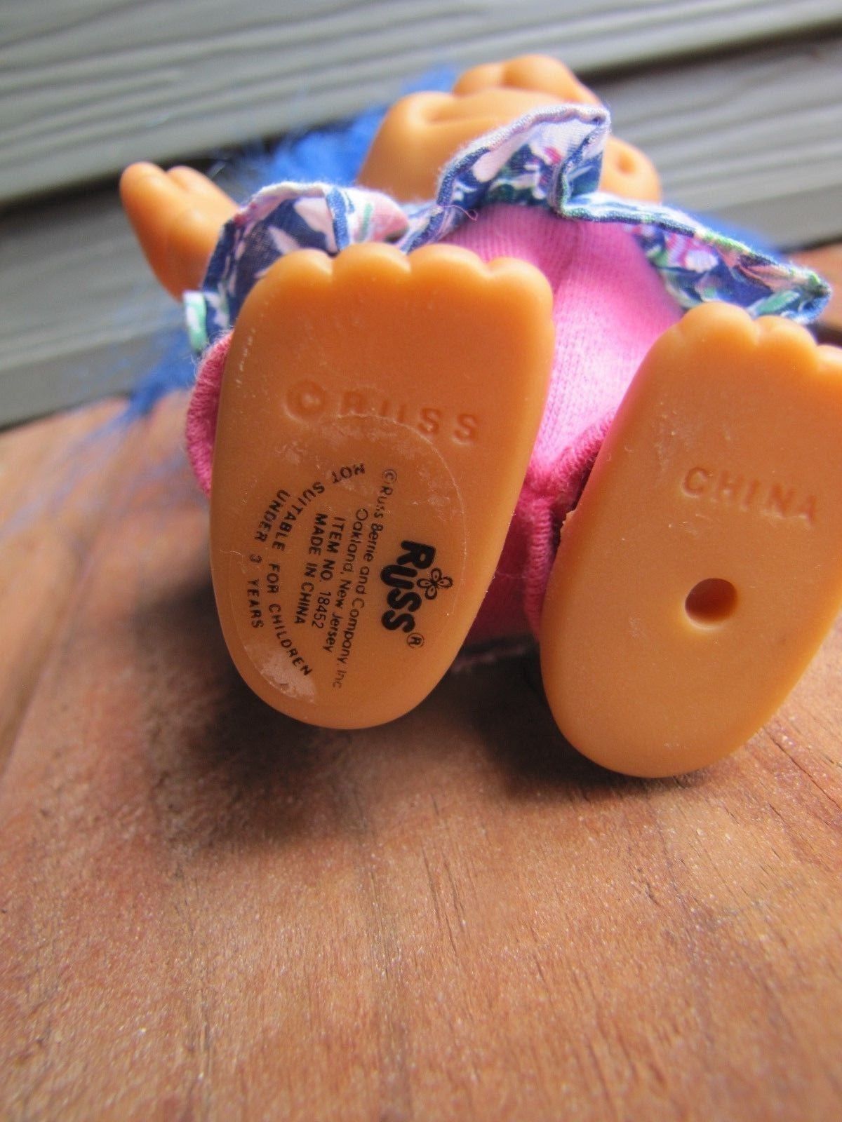 Vintage Russ Berrie 4 Girl Troll Blue Hair And 17 Similar Items