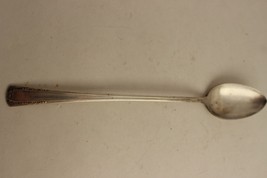 Vintage Baroness I Silverplate Iced Tea Spoon 1940 - $2.66
