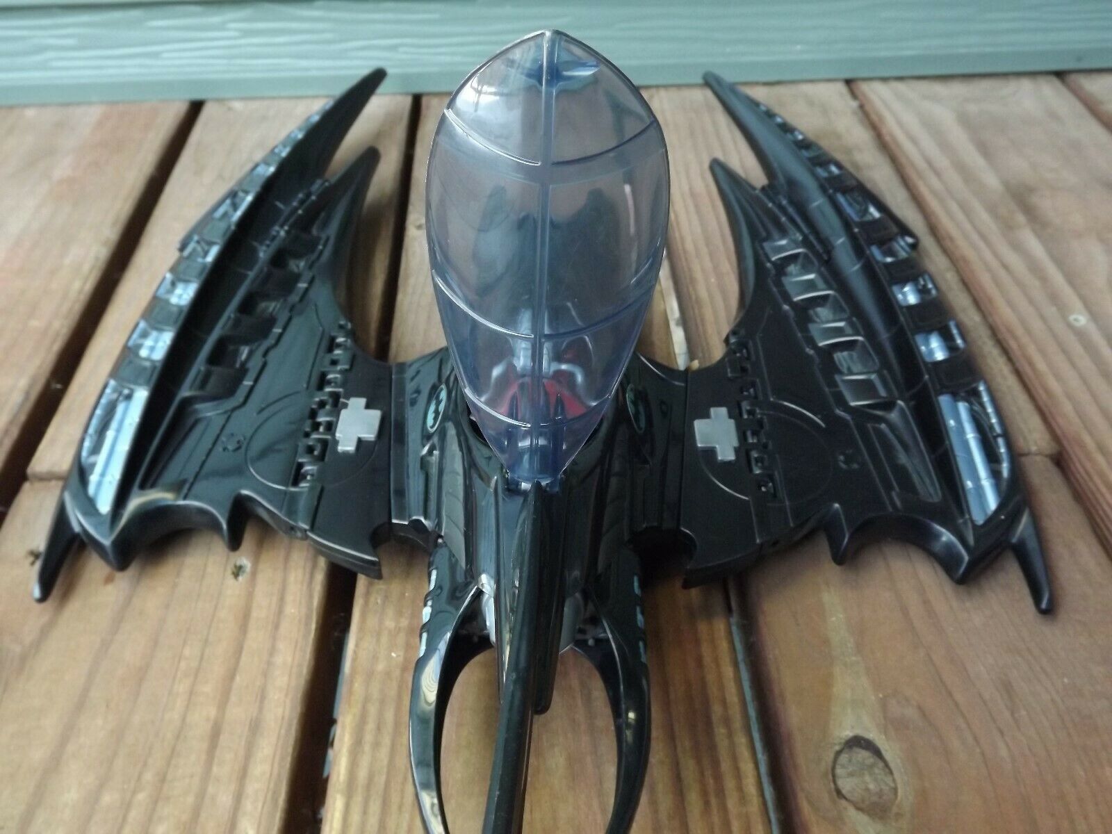 1995 Kenner Batman Forever Batwing Batplane Action Vehicle - Comic Book ...