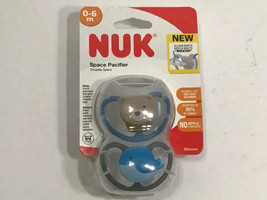 NUK Space Pacifier 0-6M 2 Pack with Sterilizing Case - Tiger/Koala - $9.63