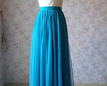 Maxi tulle skirt wedding blue 23a thumb155 crop