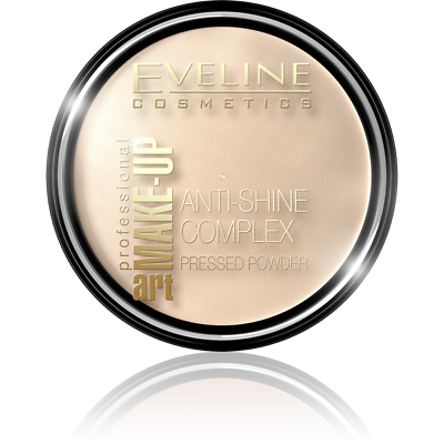 Eveline ART MAKE UP POWDER Semi Transparent Silky Matte Light 33 GOLDEN SAND 14G