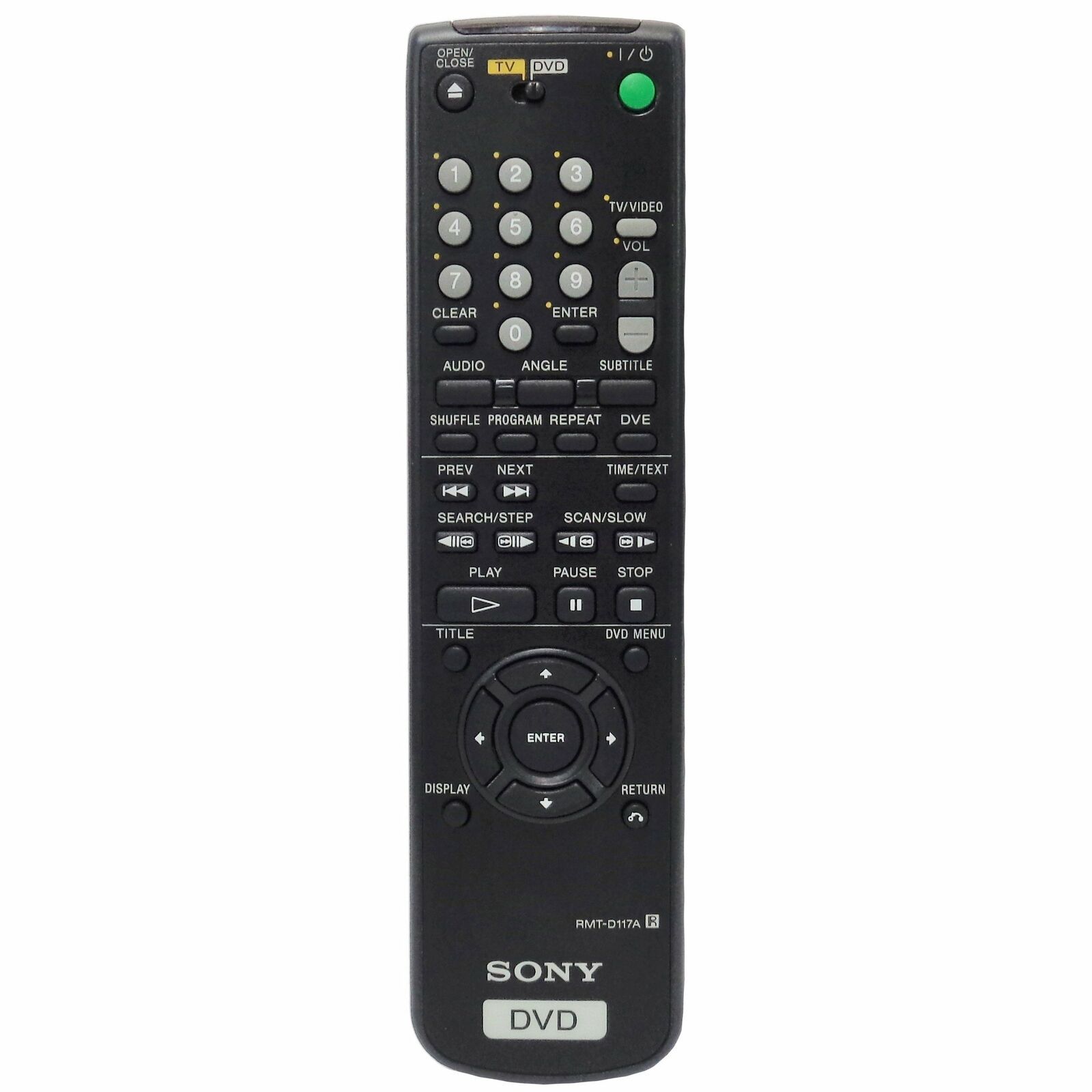 Primary image for Sony RMT-D117A Factory Original DVD Player Remote DVP5560D, DVP560D, DVPS5600