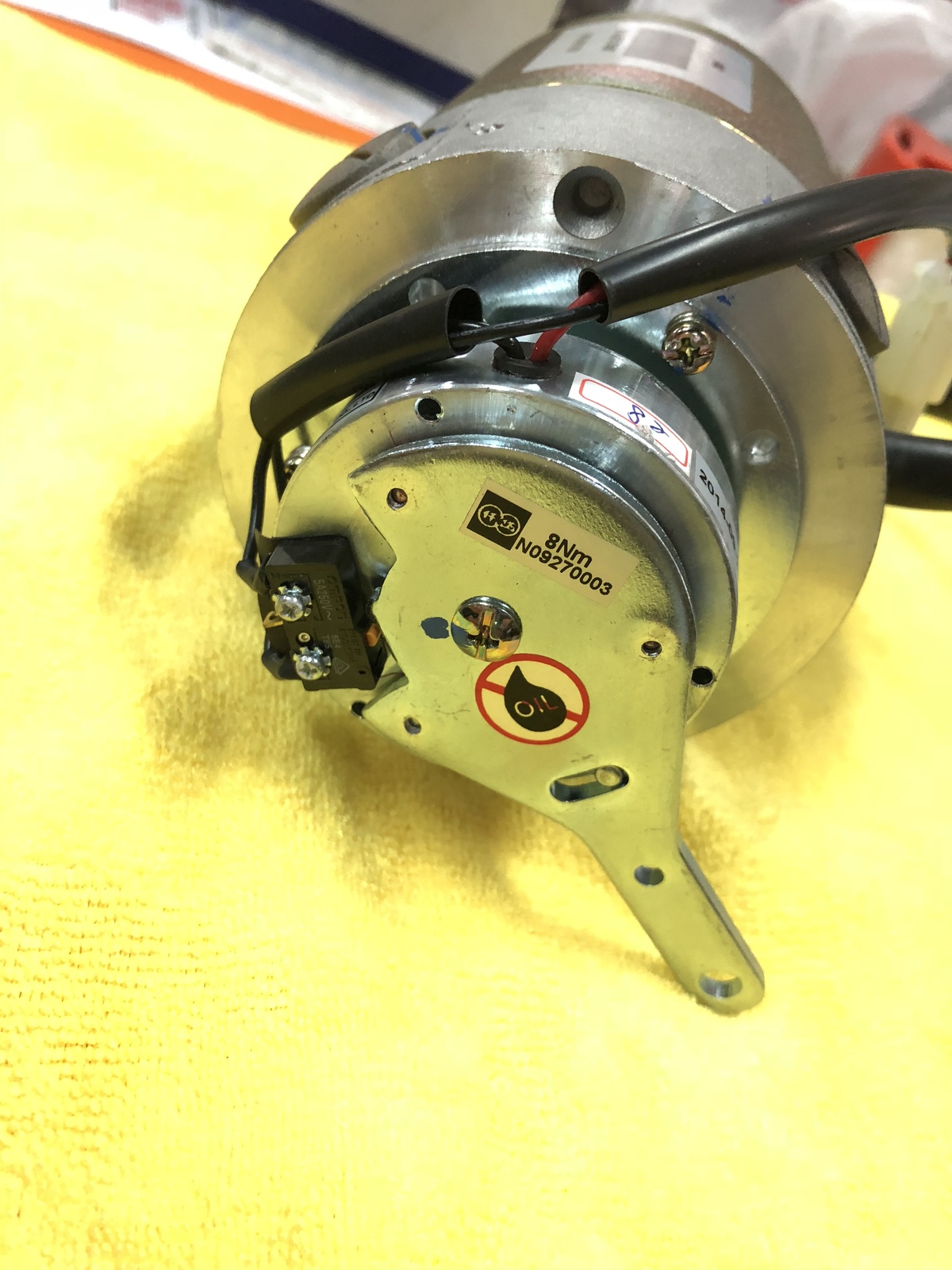 650W incl. 8Nm brake BLY0S8AA 18W Motor for KYMCO Maxi Mobility Scooter motors, brush, brakes