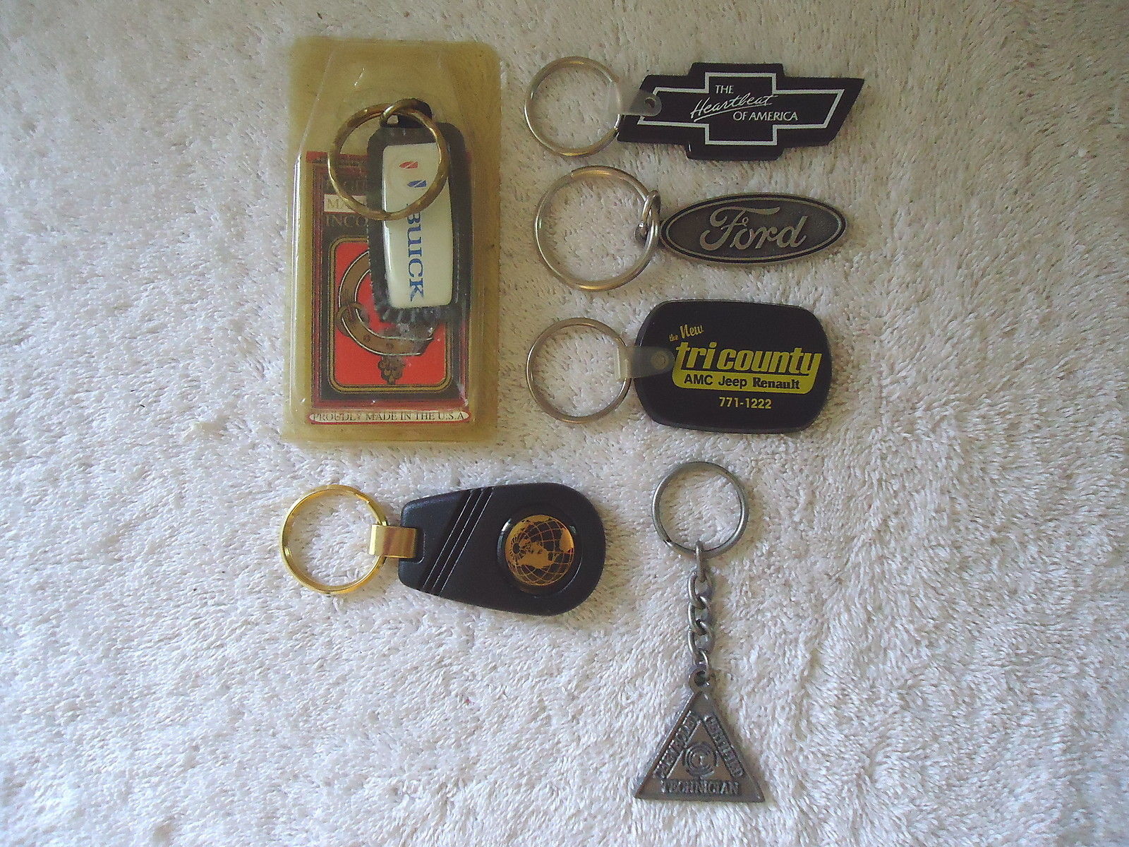 Vintage Key Ring Ford Maverick 4 x 4