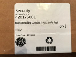 GE Security 420173001 External Industrial Dial-Up Modem with 1A Power Su... - $125.77