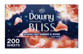 Downy Infusions Fabric Softener Bliss, Sparkling Amber &amp; Rose, Box of 20... - $19.95
