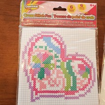 Cross Stitch Patterns, set of 3, Kids Cross Stitch Kit, Frog Unicorn Heart image 7