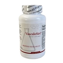 Biotics Research Dietary supplemen VasculoSirt 150 Capsules Expiration 1... - $79.95