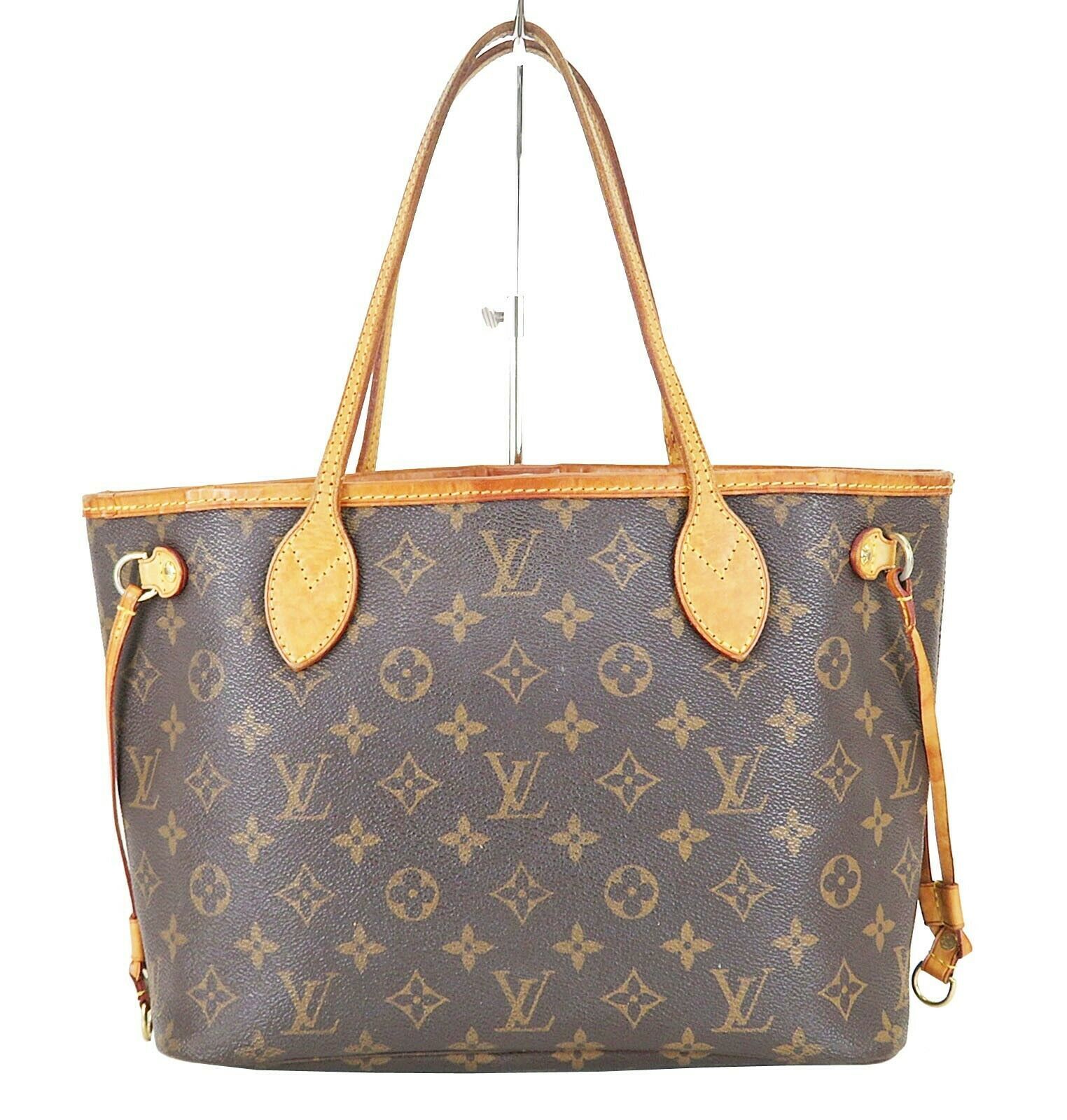 Authentic LOUIS VUITTON Neverfull PM Monogram Tote Bag Purse #35695 - Women&#39;s Bags & Handbags
