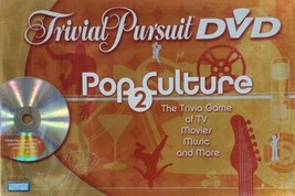 Trivial Pursuit Dvd Pop Culture 2 Board Game Parker Brothers - $17.28