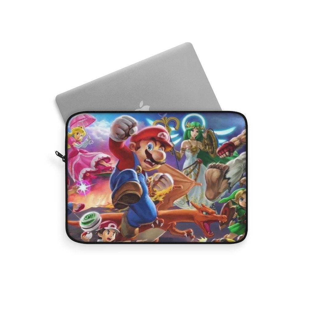 12-15'' Super Mario Laptop Sleeve-MacBook Pro-Chromebook-Notebook ...