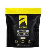 Ascent Native Fuel Whey Protein Powder Vanilla Bean Flavor 68oz bag (4.2... - $39.99