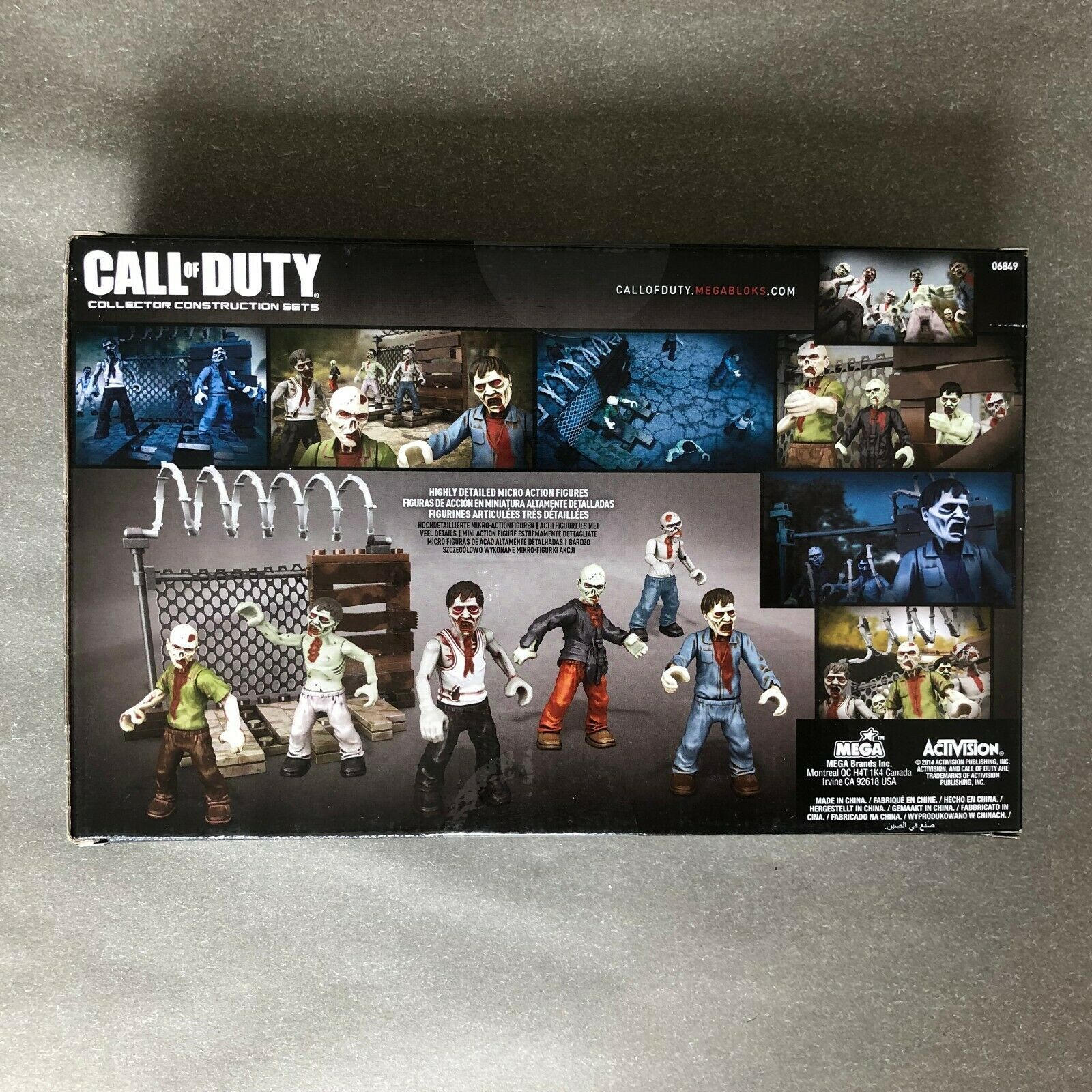 Mega Bloks Construx Call of Duty 06849 Zombies Outbreak *Factory New