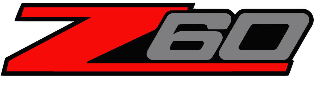 2 - Z60 Chevy Decal Sticker for Silverado or any Truck 4x4 - Car ...