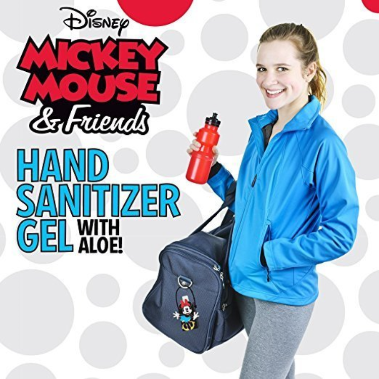 Disney Hand Sanitizer with Classic Minnie Mouse Holder (1