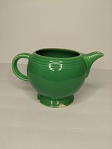 Vintage Fiesta Original Green Medium Teapot Tea Pot - $57.59