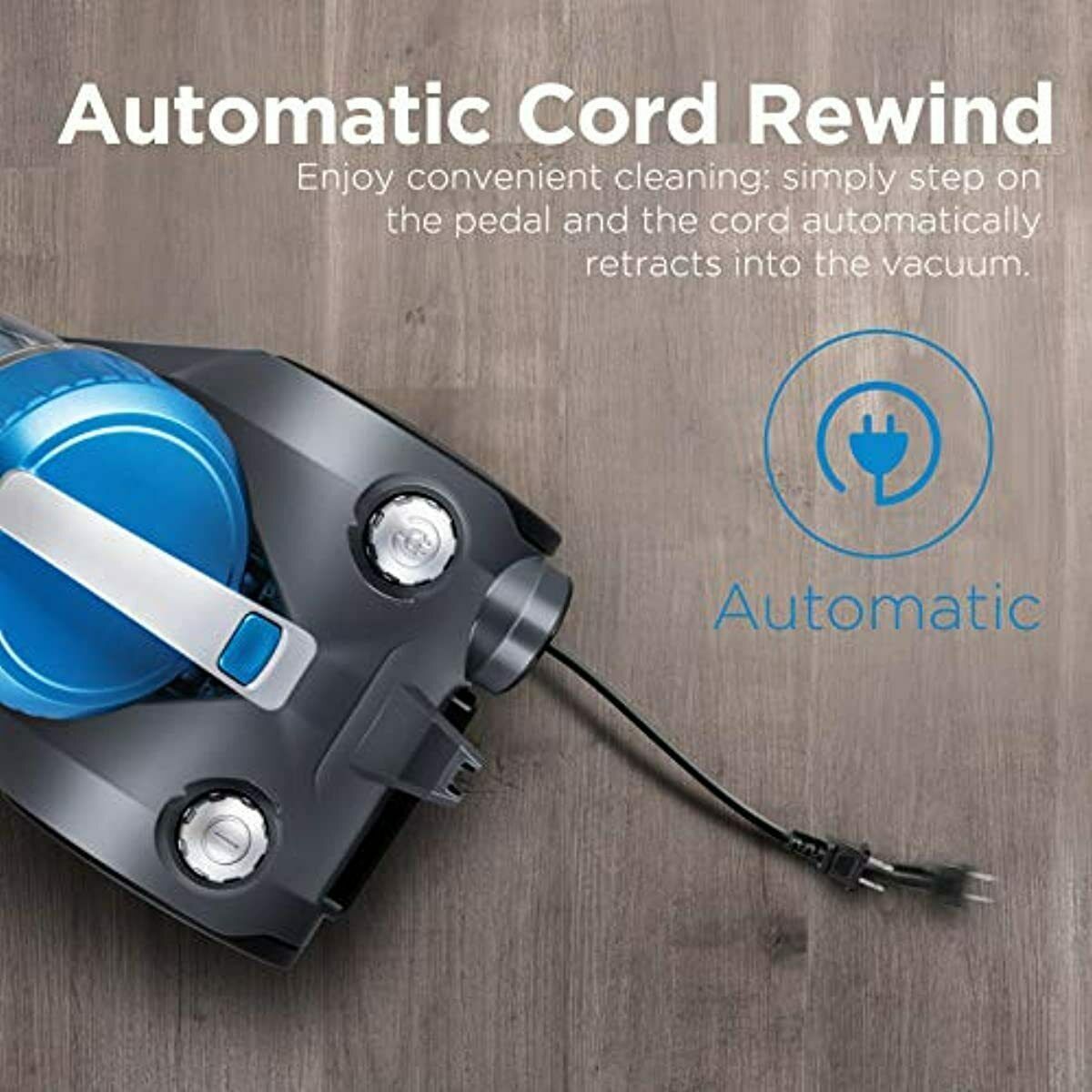 Eureka NEN110A Whirlwind Bagless Canister Vacuum Cleaner, Lightweight