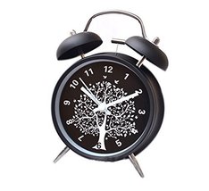 Koala Superstore 4 inches European Style Double Bell Alarm Clock Silent Alarm Cl - $31.64