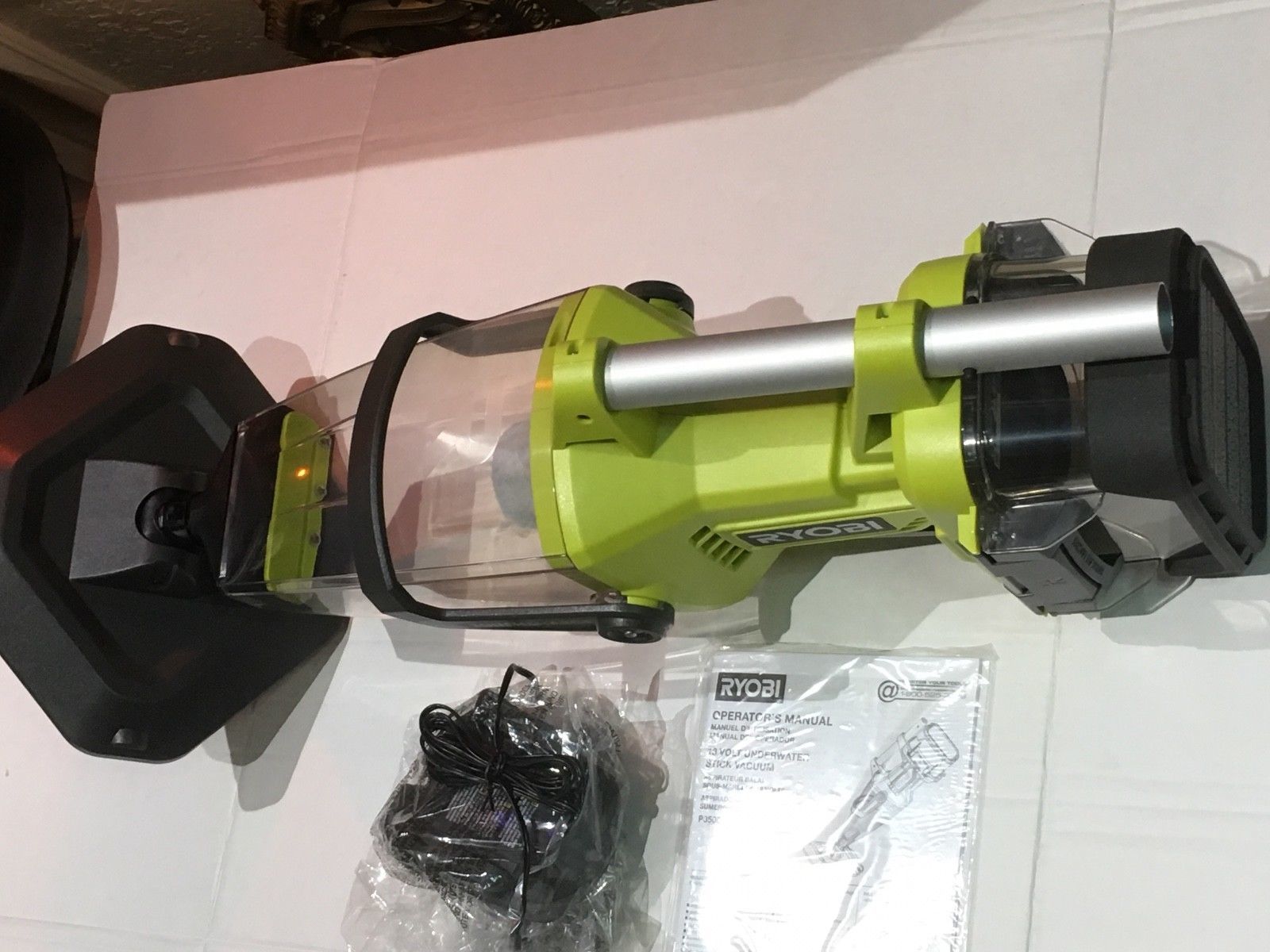 RYOBI 18V Swimming Pool Vacuum Cleaner ,Large Capacity 18V+One System