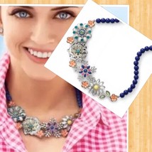 Lia Sophia "Full Bloom" Necklace 16”-19”. 4/20 - $29.00