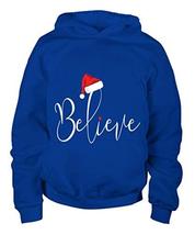 Funny Believe in Christmas Shirt for Men Women Mom Dad Ladies Youth Hood... - $24.70