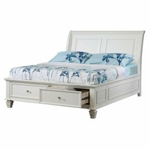 Coaster Selena Full Storage Sleigh Bed in White - $1,499.99