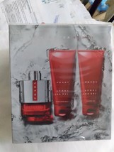 Prada Luna Rossa Sport Cologne 3.4 oz Eau De Toilette 3 Pcs Gift Set image 1