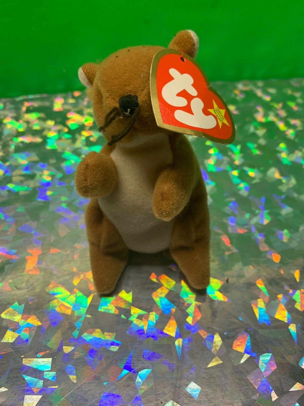 beanie baby nuts the squirrel