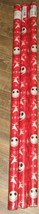 NEW Red The Nightmare Before Christmas Gift Wrapping Paper 3Rl=60sqft - $27.71