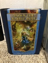 Masterpieces &quot;Down The Rabbit Hole&quot; EZ-Grip 500Pc. Puzzle NEW 15x21 (38c... - $28.04