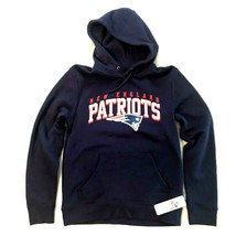 New England Patriots Hooded Sweatshirt NWT Men&#39;s Med BLUE... - $36.76