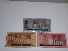 L.A. COLORS Stellar 12 Shades Eyeshadow Palette - Choose Your Colors - $7.99