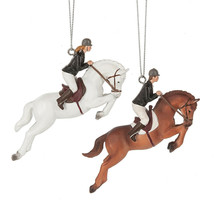 English Rider & Horse Ornament - $14.95