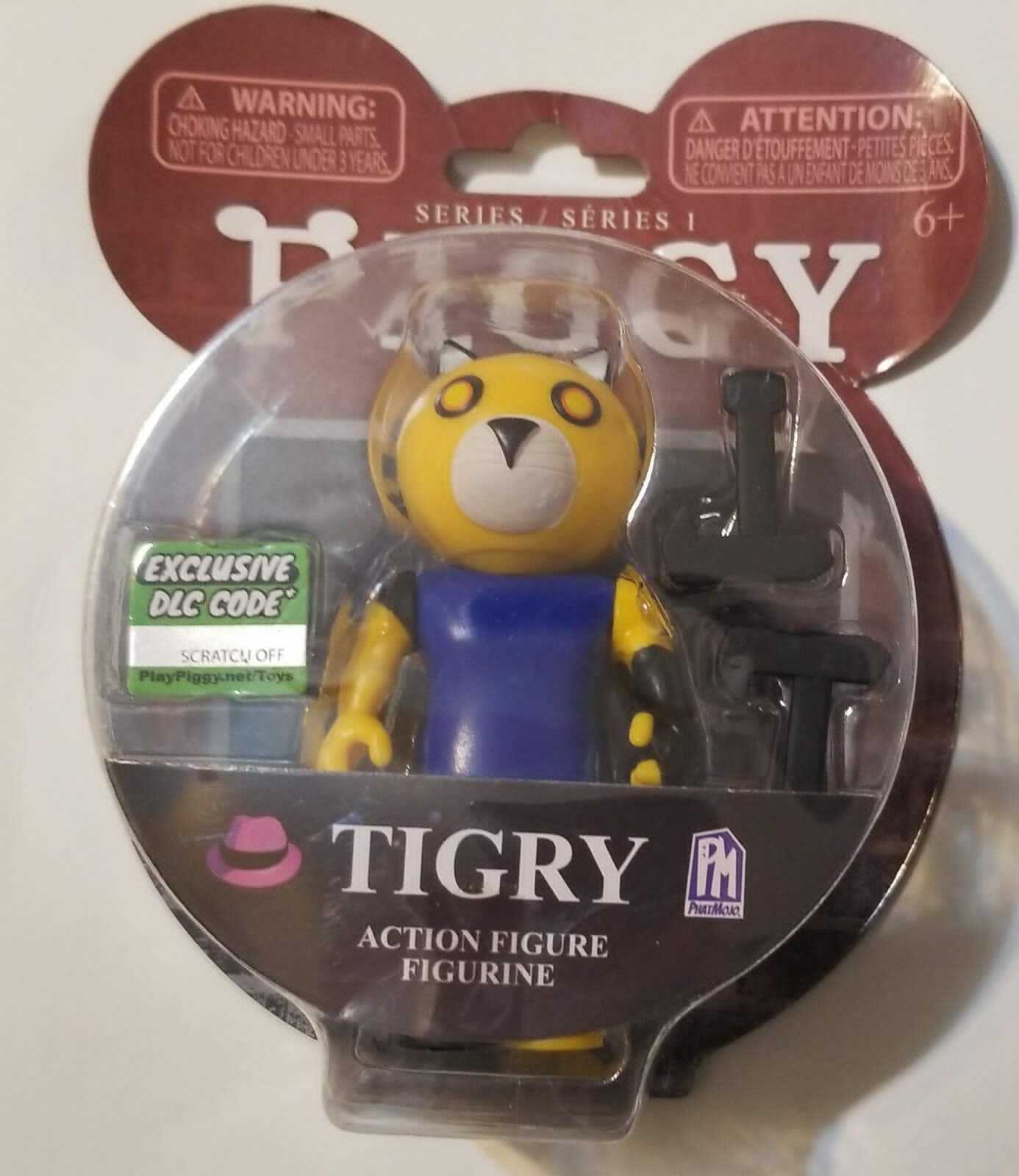 PIGGY Action Figure - Tigry Articulated Buildable Action Figure Toy ...